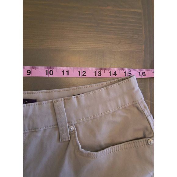 Gloria Vanderbilt Amanda Slim Leg Classic Rise Tan Jeans size 10S - Picture 10 of 16